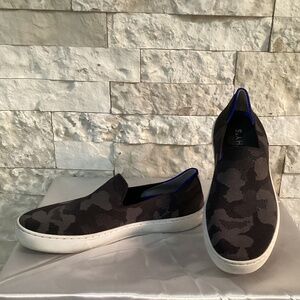 Rothy's "The Sneaker" in Grey Camo